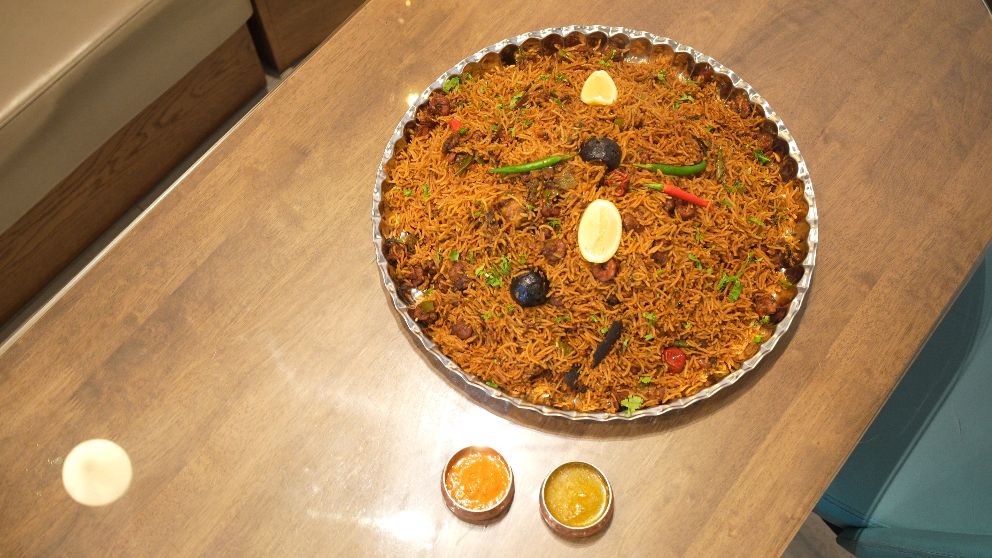 Shrimp Machboos (Machboos Al-Rubiyan)